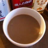 杏露酒コーヒーミルク♬